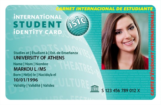 INTERNATIONAL STUDENT IDENTITY CARD